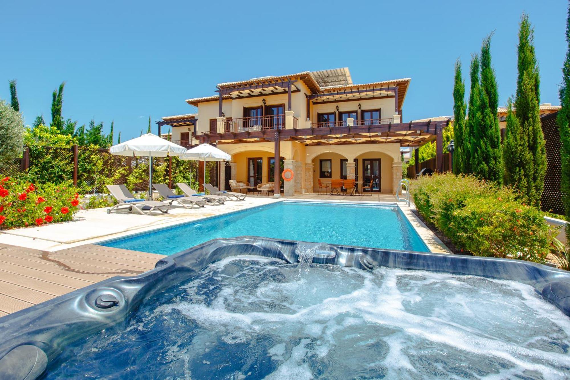 Luxury Aj 06 With Private Heated Pool Villa Paphos